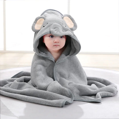 Cape de bain bébé | Ultra-douce et absorbante